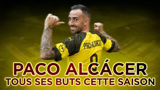 Bundesliga : Les 18 buts de Paco Alcácer, attaquant le plus efficace d'Europe, avec Dortmund