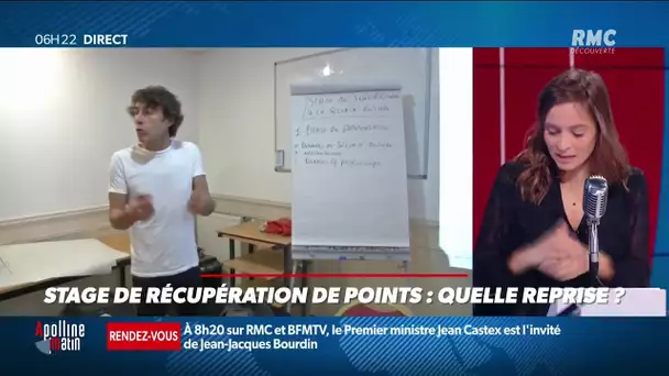 Quelle reprise pour les stages de récupération de points ?