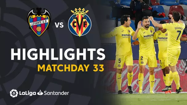 Highlights Levante UD vs Villarreal CF (1-5)