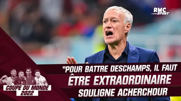 France 2-0 Maroc : "Pour battre Deschamps, il faut être extraordinaire" souligne Acherchour