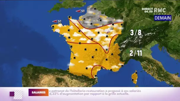 Météo : c'est le retour de quelques éclaircies