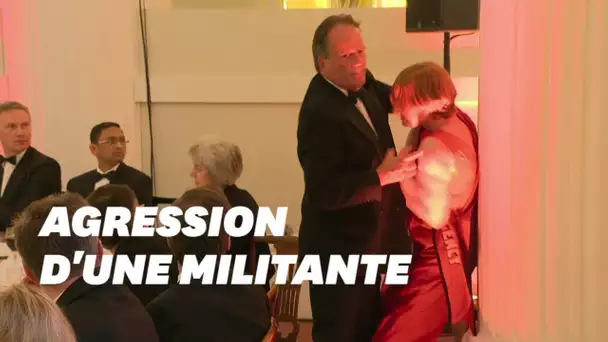 Agression d'une militante de Greenpeace: Mark Field suspendu