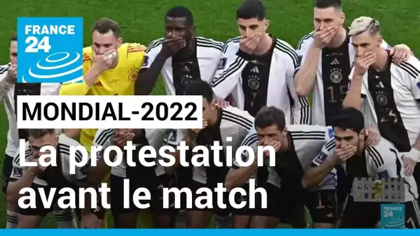 Mondial-2022 : les Allemands protestent main devant la bouche •