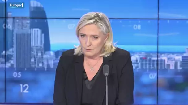 Marine Le Pen : "La police a un manque de soutien total de la part du gouvernement"