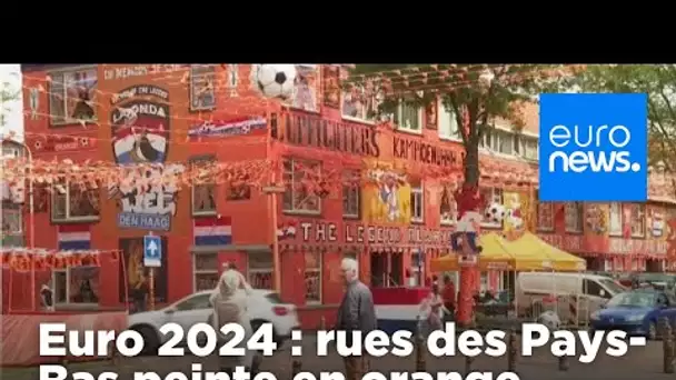 La Haye voit la vie en orange pour l'Euro 2024