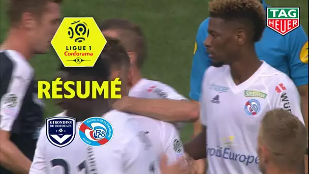 Girondins de Bordeaux - RC Strasbourg Alsace ( 0-2 ) - Résumé - (GdB - RCSA) / 2018-19