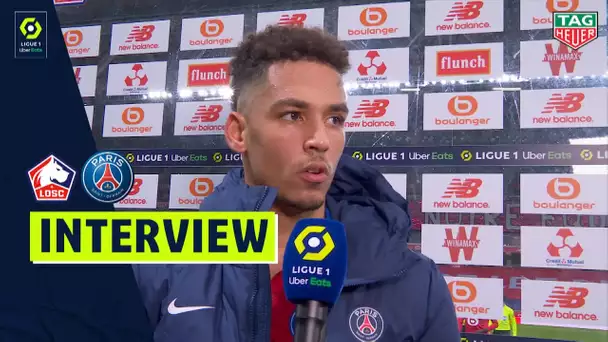 Interview de fin de match : LOSC LILLE - PARIS SAINT-GERMAIN (0-0)  / 2020/2021