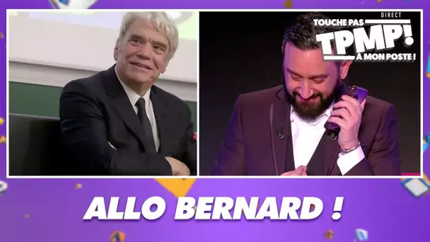 Cyril Hanouna appelle Bernard Tapie en direct