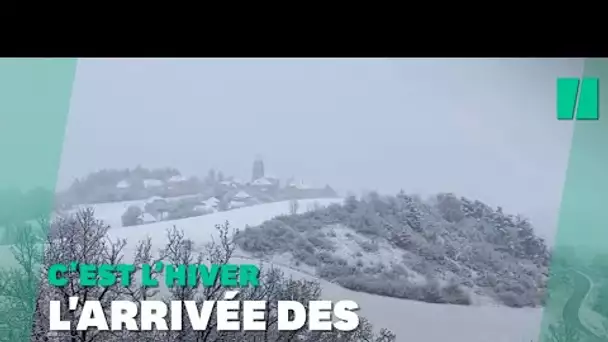 Les premières neiges de l'hiver 2021 sont tombées