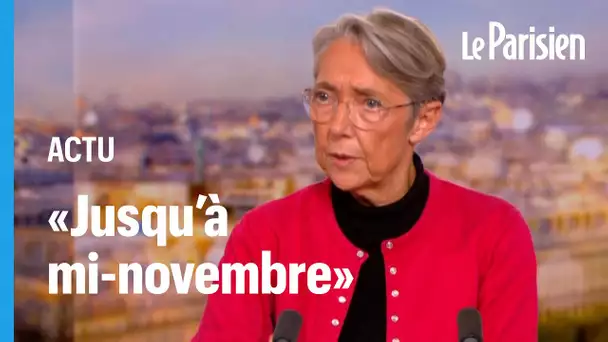 Elisabeth Borne annonce le prolongement de la remise carburants "jusqu'à mi-novembre"