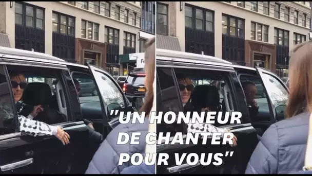 Céline Dion émue par cette fan qui reprend "I surrender"