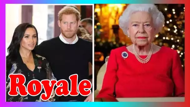 La reine fait un petit clin d'œil à Meghan et Harry dans discours de Noël malgré camouflet général