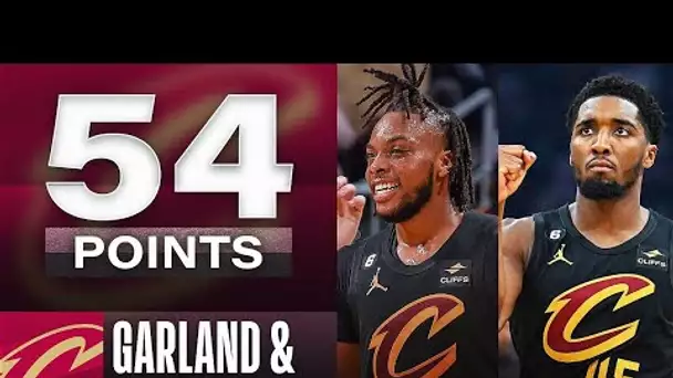 Darius Garland & Donovan Mitchell Fuel Cavs In OT With 54 PTS Combined