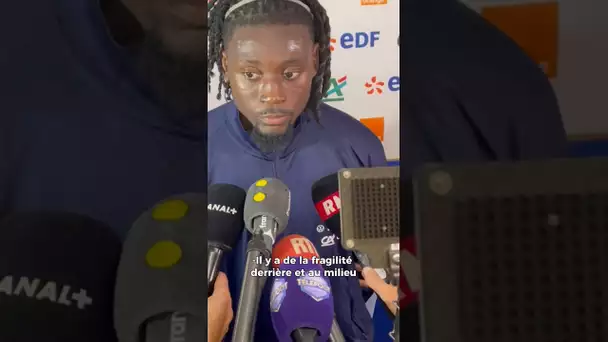 Les mots de Manu Koné après la défaite des Bleus face à l’Italie. 🇫🇷