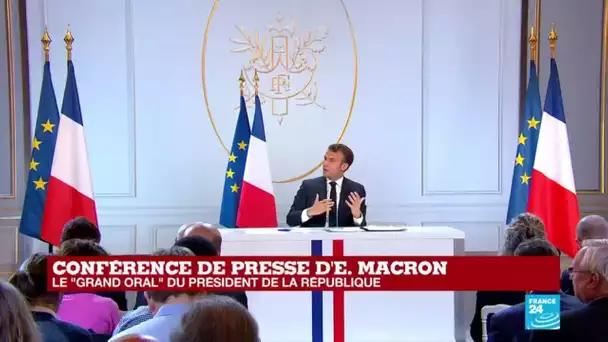 Âge légal du départ à la retraite, jour férié, temps de travail : Les précisions d'E. Macron