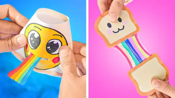 🌀 JOUETS ANTI-STRESS FAITS MAISON POUR TOUS LES ÂGES 🌈🍞