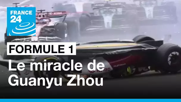 L’accident de Guanyu Zhou vire au miracle • FRANCE 24