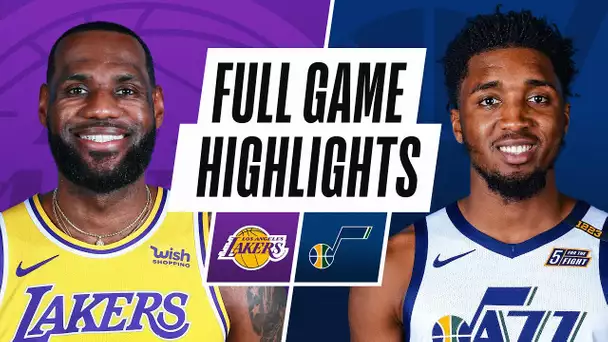 LAKERS at JAZZ | FULL GAME HIGHLIGHTS | February 24, 2021