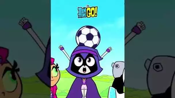 Qui a le meilleur cri ? ⚽️🔥🤩 #shorts #football #but #match #teentitansgo #cartoonnetwork #humour