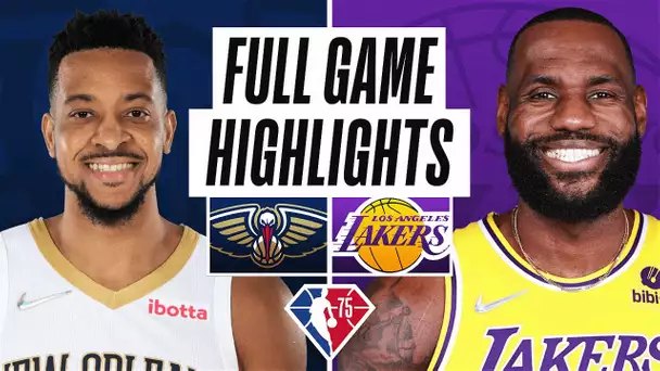 PELICANS at LAKERS | FULL GAME HIGHLIGHTS | April 1, 2022