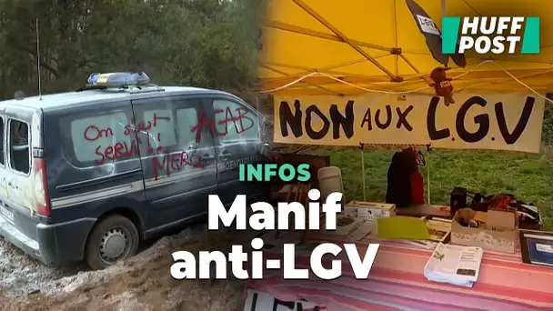 Un « grand jeu » et des débordements à la manifestation contre la LGV du Sud-Ouest