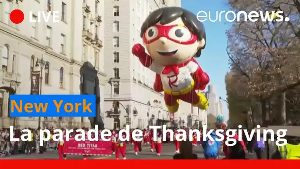 En direct | Thanksgiving : la parade de Macy’s à New York