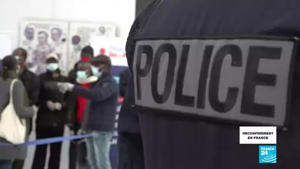 Covid-19 en France : reportage à Gare du Nord à Paris lors du premier jour de déconfinement