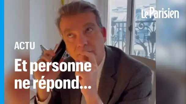 Quand Arnaud Montebourg tente de téléphoner aux candidats de gauche