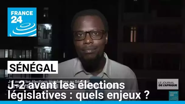 J-2 avant les élections législatives au Sénégal : quels enjeux ? • FRANCE 24