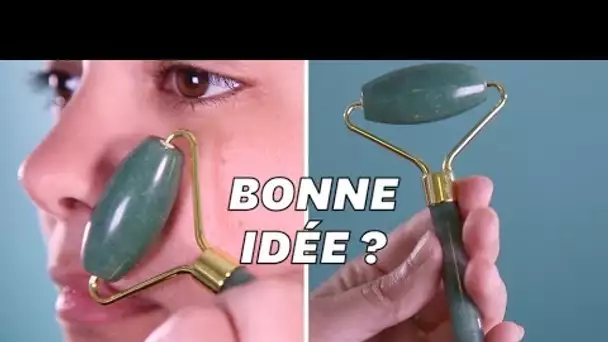 Le rouleau de jade, tendance beauté sur Instagram, a-t-il de réels bienfaits?