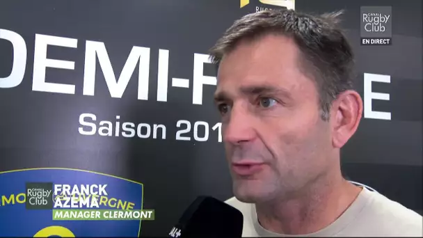 La réaction de Franck Azéma après Clermont / Lyon