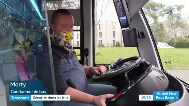 Mise en place d'un dispositif d'alerte dans les bus de la Côte Basque