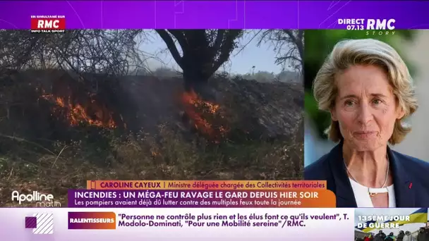 Caroline Cayeux : "Plusieurs maisons ont été évacuées"