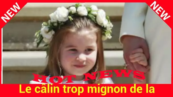 Le câlin trop mignon de la princesse Charlotte à Sophie Carter, sa marraine et la meilleure amie de