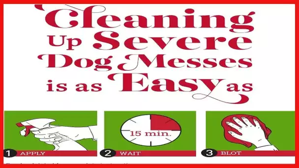 Nature's Miracle Advanced Stain and Odor Eliminator Dog for Severe Dog Messes