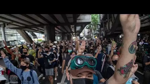 Nouvelle manifestation pro-démocratie en Thaïlande, malgré l'interdiction