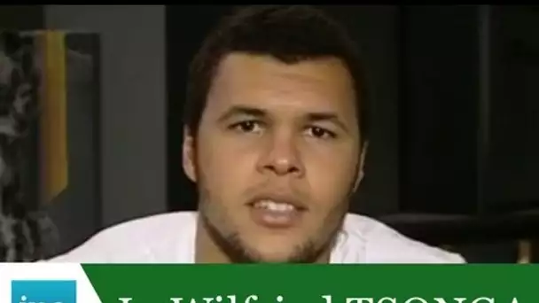 Jo Wilfried Tsonga à Bercy - Archive vidéo INA