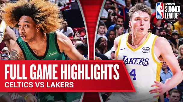 CELTICS vs LAKERS | NBA SUMMER LEAGUE | FULL GAME HIGHLIGHTS