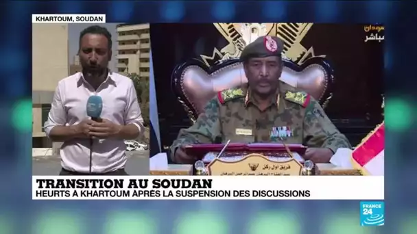 Heurts à Khartoum au Soudan après la suspension des discussions