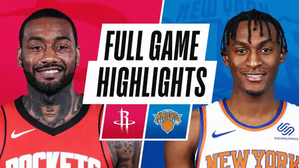 ROCKETS at KNICKS | FULL GAME HIGHLIGHTS | February 13, 2021