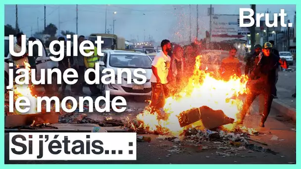 Les gilets jaunes dans le monde