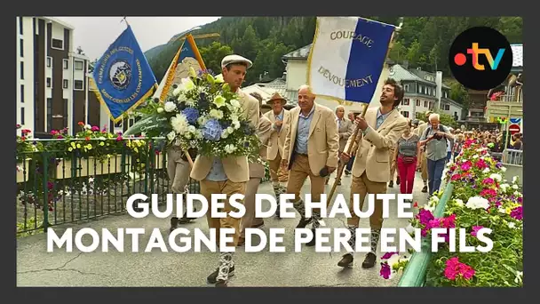 Marc et Jérémy, guides de haute montagne à Chamonix de père en fils