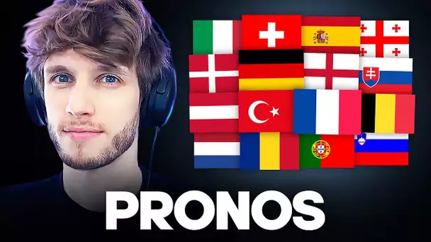 🏆 1/8 DE L'EURO - MES PRONOS !!!