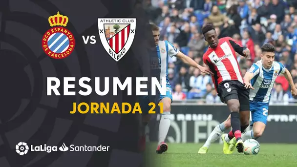 Resumen de RCD Espanyol vs Athletic Club (1-1)