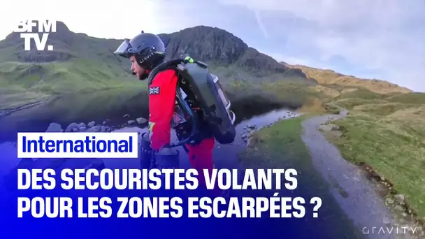 Des secouristes "volants" pour venir en aide à des blessés dans des zones compliquées d'accès