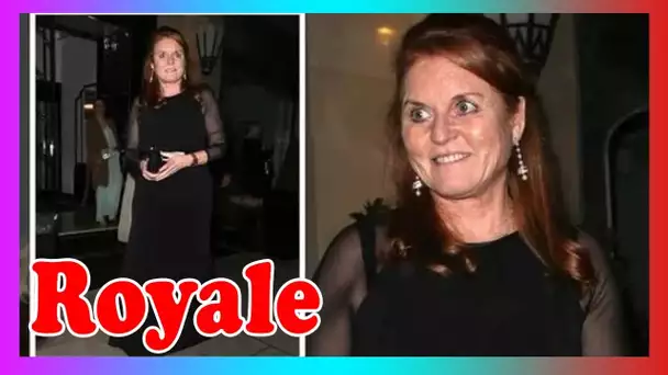 Sarah Ferguson sort pour un événement fastueux qu3lques jours après le règlement du prince Andrew