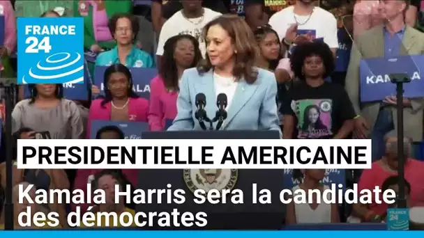 États-Unis : Kamala Harris assurée d'être la candidate des démocrates face à Donald Trump