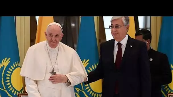 Le pape au Kazakhstan pour promouvoir le "dialogue", l'Ukraine en toile de fond