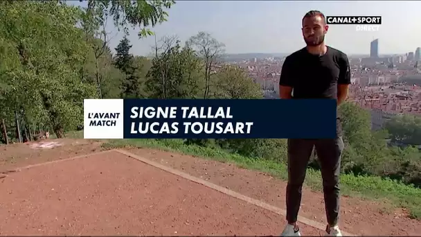 Signé Tallal avec Lucas Tousart (Olympique Lyonnais)