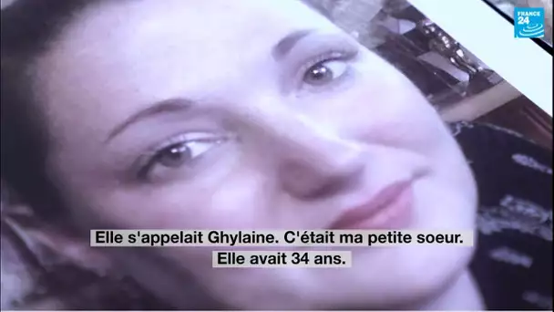 Ghylaine, frappée et immolée par son ex compagnon. Elle avait 34 ans